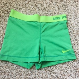 Nike spandex shorts